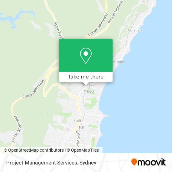 Project Management Services map