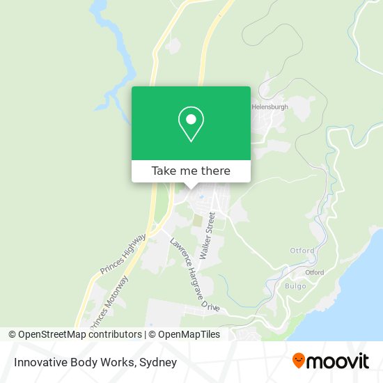 Innovative Body Works map