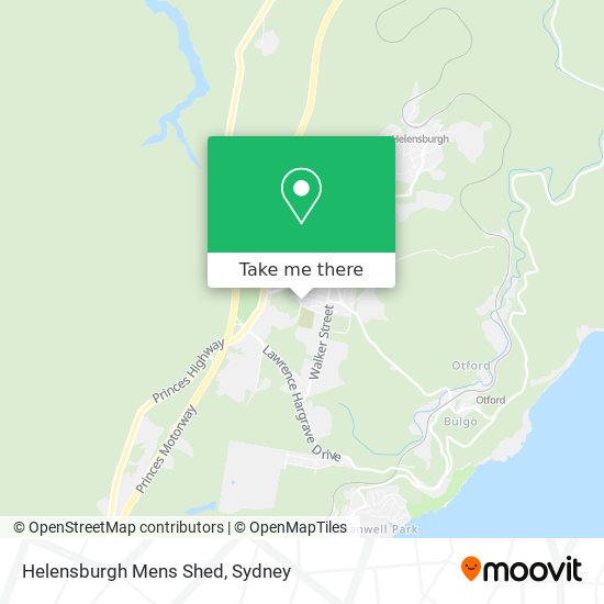 Helensburgh Mens Shed map