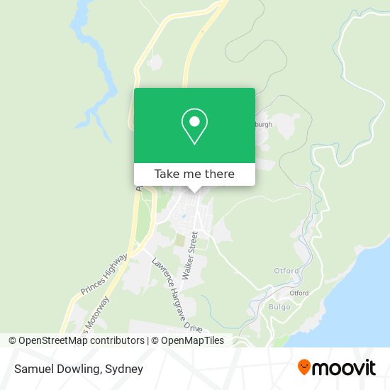 Samuel Dowling map