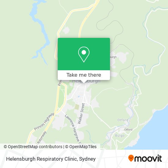 Mapa Helensburgh Respiratory Clinic