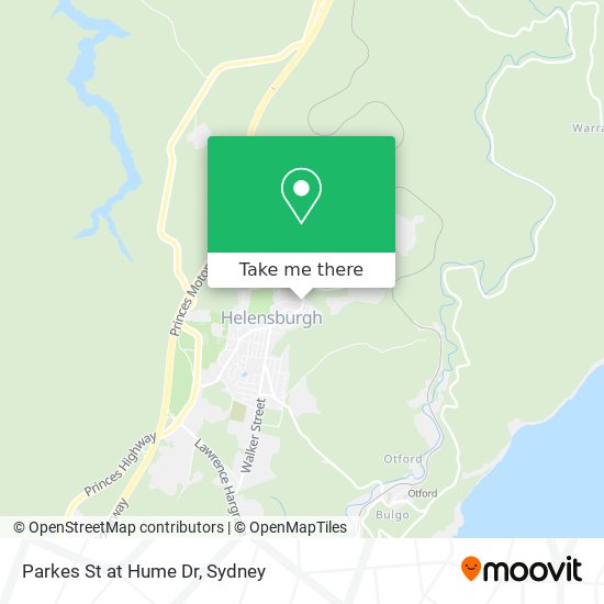 Parkes St at Hume Dr map
