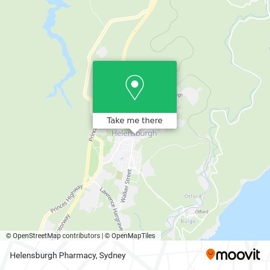 Mapa Helensburgh Pharmacy