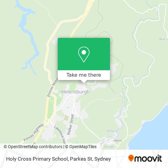 Mapa Holy Cross Primary School, Parkes St