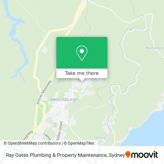 Ray Oates Plumbing & Property Maintenance map