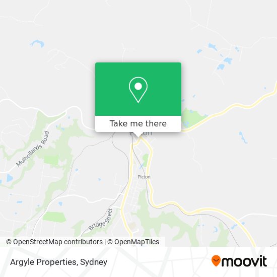 Argyle Properties map