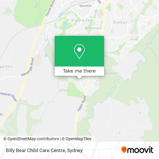 Billy Bear Child Care Centre map
