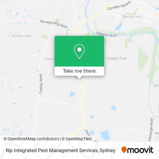 Rip Integrated Pest Management Services map