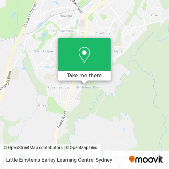 Little Einsteins Earley Learning Centre map