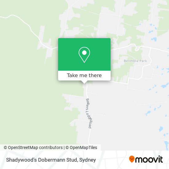 Shadywood's Dobermann Stud map