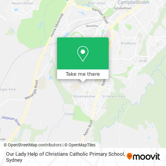 Our Lady Help of Christians Catholic Primary School map