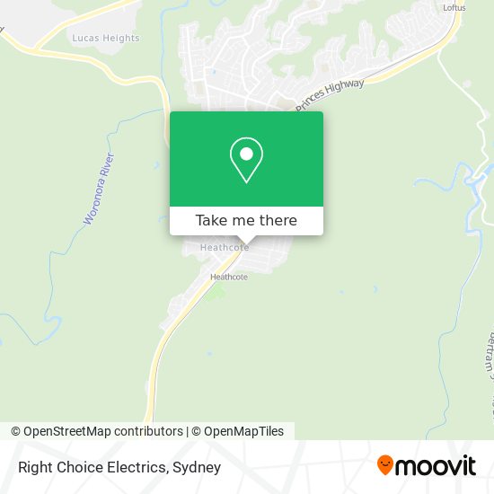 Right Choice Electrics map