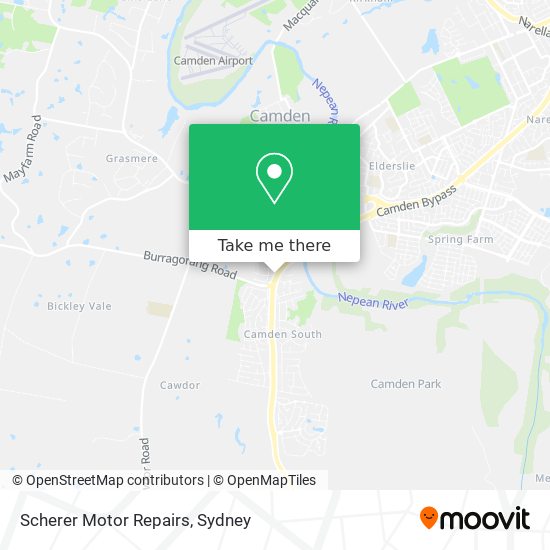 Scherer Motor Repairs map