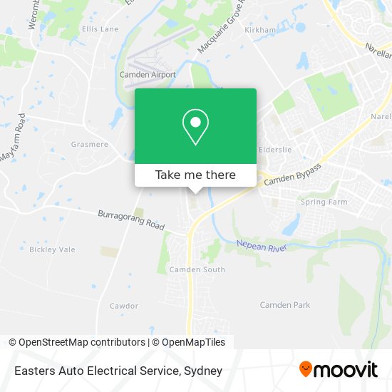 Easters Auto Electrical Service map