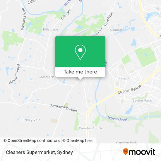 Mapa Cleaners Supermarket