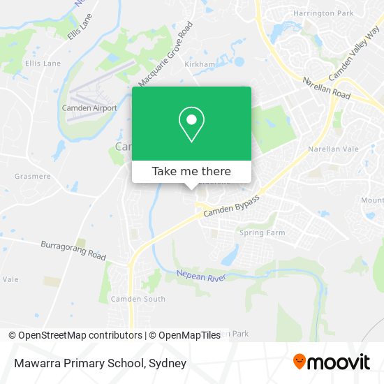 Mawarra Primary School map