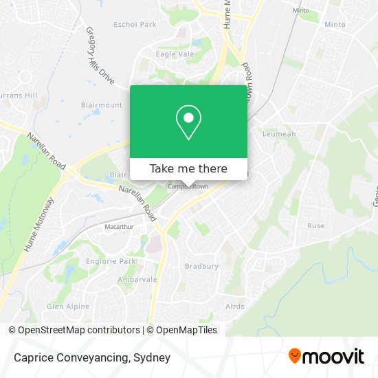 Mapa Caprice Conveyancing