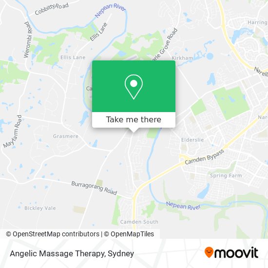 Angelic Massage Therapy map