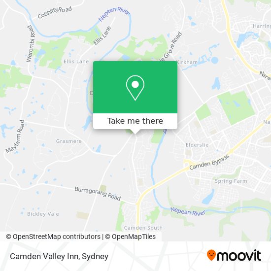 Mapa Camden Valley Inn