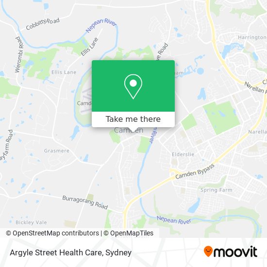 Argyle Street Health Care map