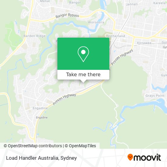 Mapa Load Handler Australia