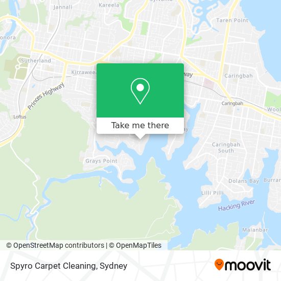 Mapa Spyro Carpet Cleaning