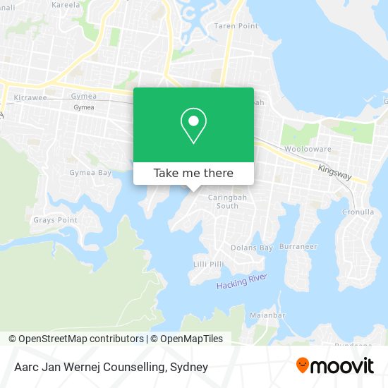 Aarc Jan Wernej Counselling map