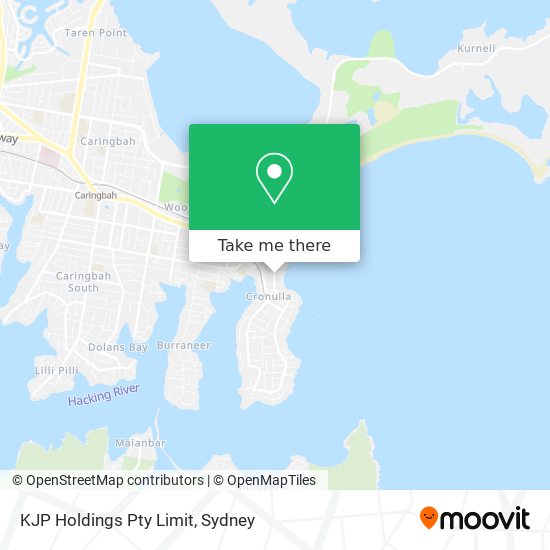 KJP Holdings Pty Limit map
