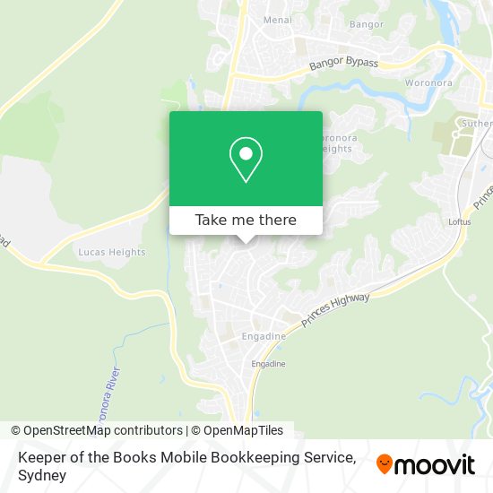 Keeper of the Books Mobile Bookkeeping Service map