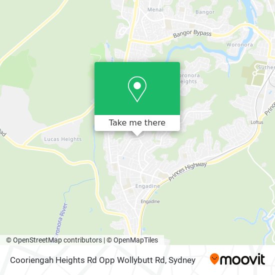 Cooriengah Heights Rd Opp Wollybutt Rd map