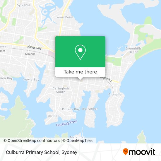 Culburra Primary School map