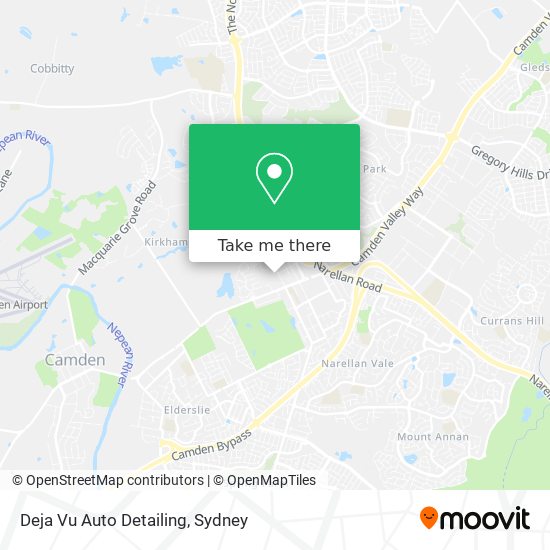 Deja Vu Auto Detailing map