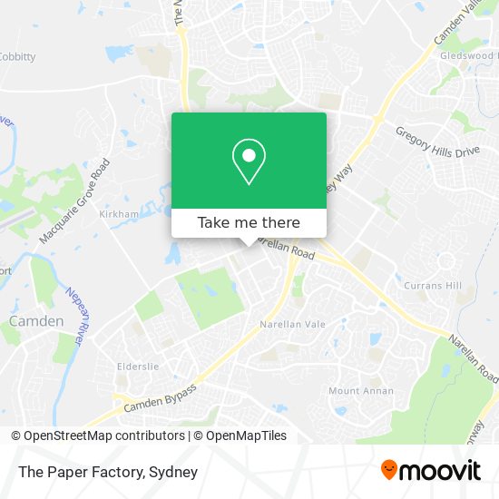 The Paper Factory map