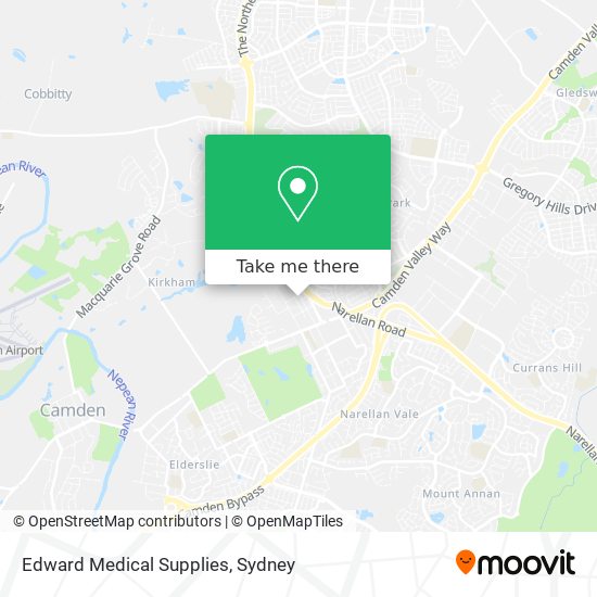 Edward Medical Supplies map