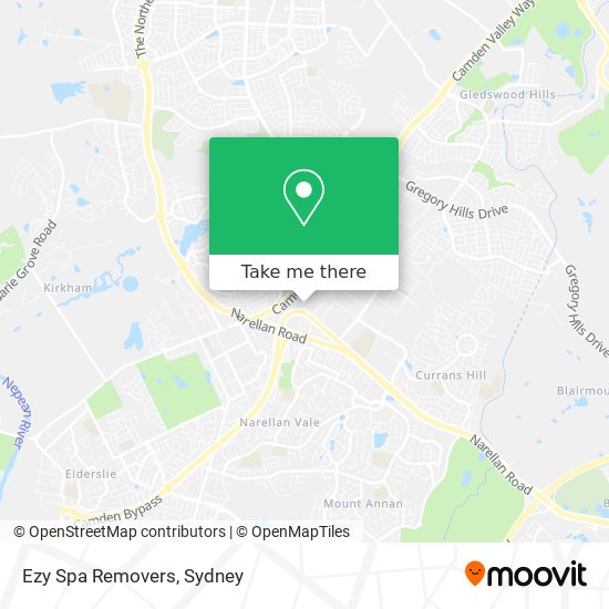 Ezy Spa Removers map