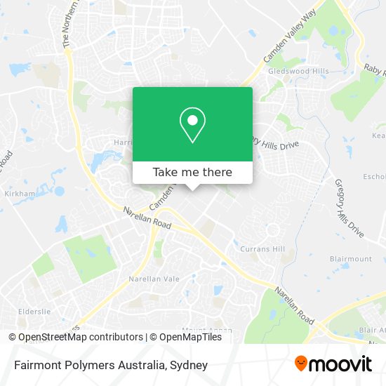 Fairmont Polymers Australia map