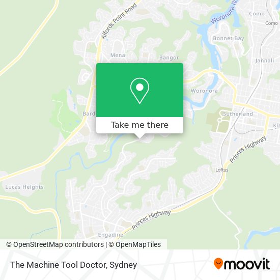 The Machine Tool Doctor map