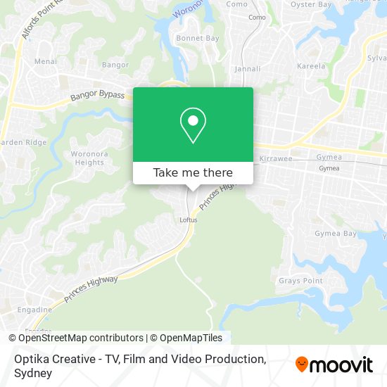 Optika Creative - TV, Film and Video Production map