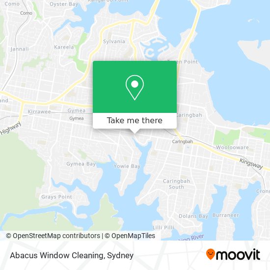 Abacus Window Cleaning map