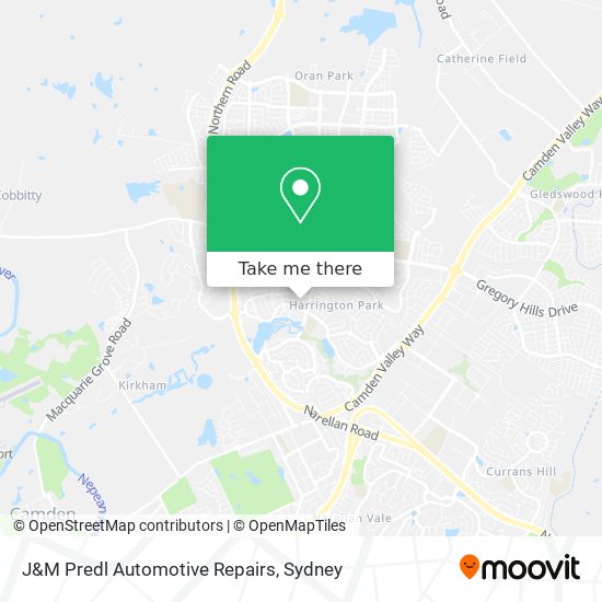 J&M Predl Automotive Repairs map