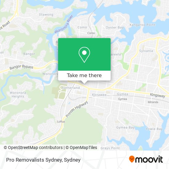 Mapa Pro Removalists Sydney