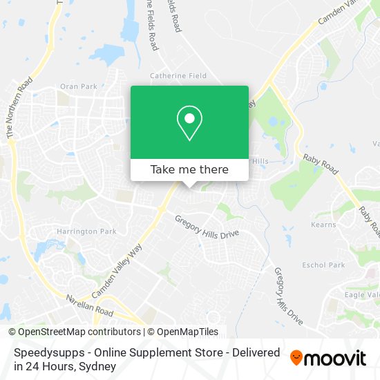 Speedysupps - Online Supplement Store - Delivered in 24 Hours map