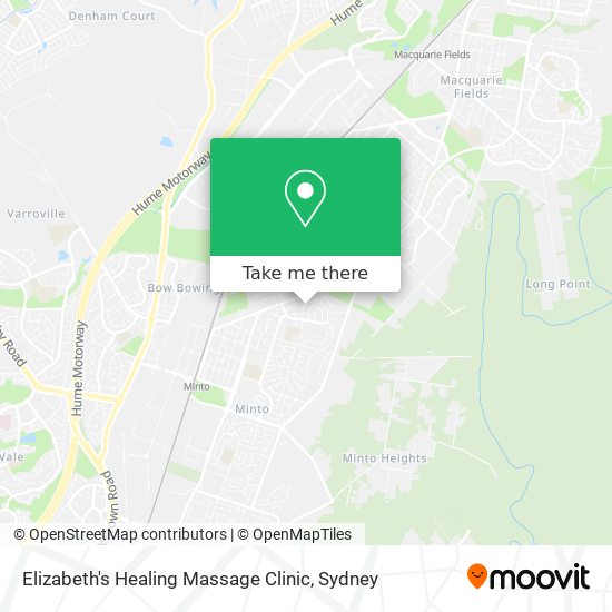 Elizabeth's Healing Massage Clinic map