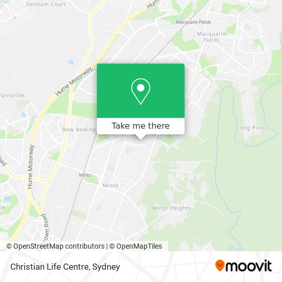 Christian Life Centre map