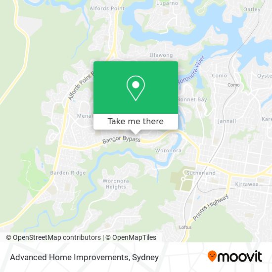 Mapa Advanced Home Improvements