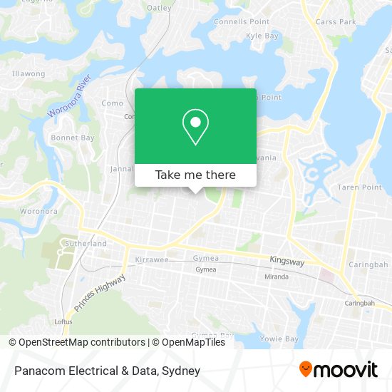 Panacom Electrical & Data map