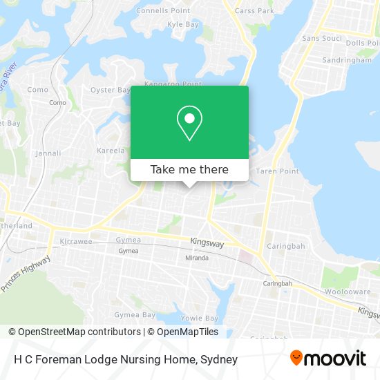 H C Foreman Lodge Nursing Home map