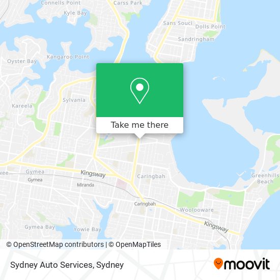 Sydney Auto Services map