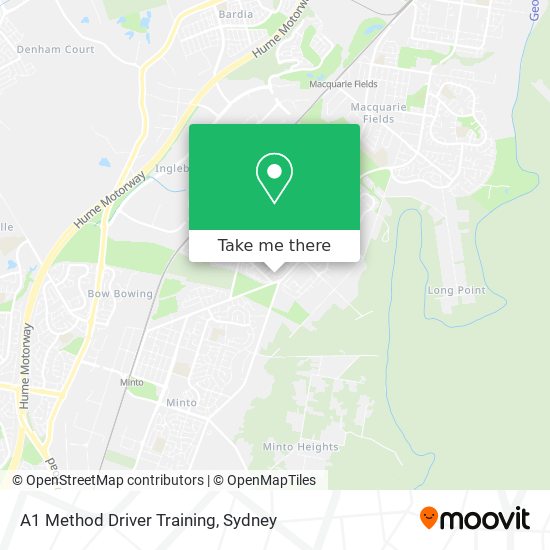 Mapa A1 Method Driver Training
