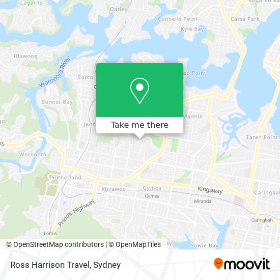 Ross Harrison Travel map